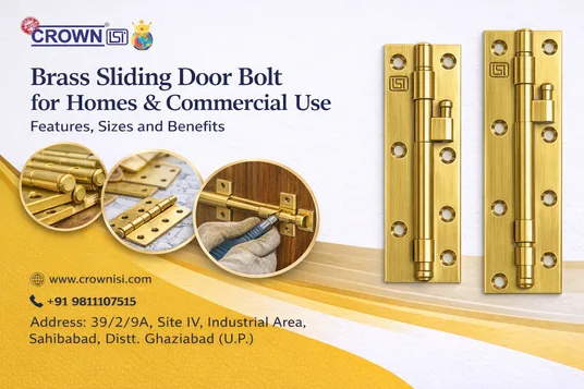 SS Tower Bolt 304G Stainless Steel Heavy Duty Door Hardware | Crownisi