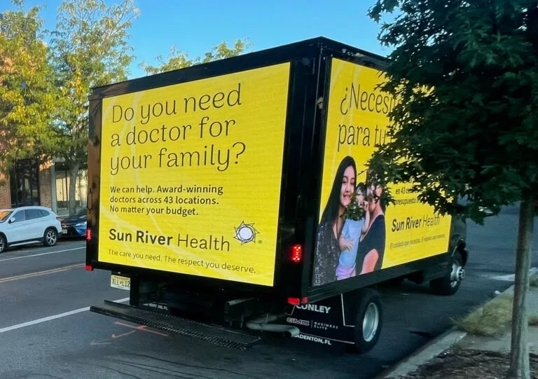 Rolling Billboard Advertising Trucks in Wilmington – High-Impact Mobile Advertising