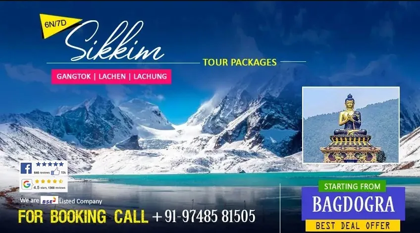 Explore Mountains & Monasteries with Sikkim Gangtok Package Tour